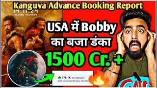 Kanguva Advance Booking Report | Kanguva Overseas Collections | Bobby Deol | Surya | Kanguva Trailer