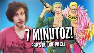 RAP DO ZORO, RAP DO SANJI, RAP DO DOFLAMINGO E RAP DO ACE (ONE PIECE) - 7 MINUTOZ (JOVENS REAGEM)