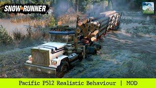 SnowRunner - Pacific P512 Realistic Behaviour  |  Mod Review  |  4k