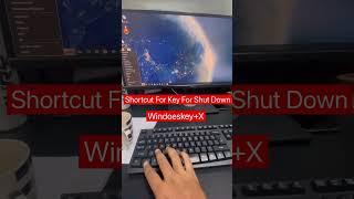 Laptop shutdown shortcut key|| how to power off #viral #pc #shortsvideo