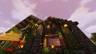 Minecraft demo house and shader pack 1 19