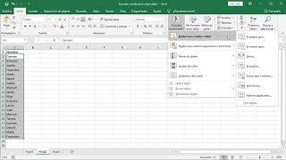 Aplicar formato condicional a valores duplicados en Excel