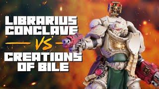 Chaos Space Marines vs Space Marines - NEW GROTMAS DETACHMENTS - Warhammer 40k Battle Report