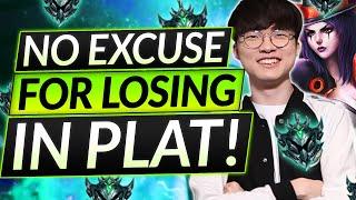 This is How FAKER STOMPS LOW ELO - 8 Tips that are GUARANTEED to CARRY - LoL Guide