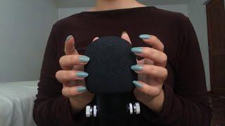 asmr fast mic tapping and scratching