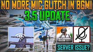  Finally Mic Glitch Solution In 3.5 Update | Server Problem?? | 73% Loading Stuck Problem