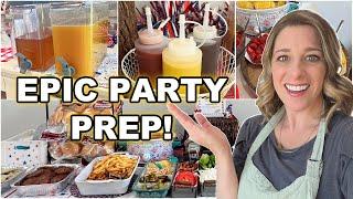 Burger Bar Summer Party- Plan & Prep With Me!