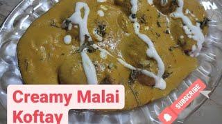 creamy malai kafta recipe by zain`s kitchen |unique style recipe