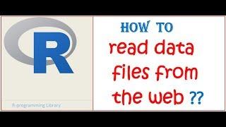 Reading web data in R || How to read csv data files directly from the web in R studio ??