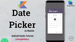 android date picker dialog example | DatePickerDialog - Android Studio Tutorial | Kotlin