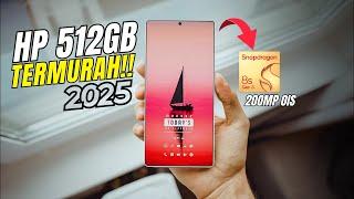 Memorinya gak abis-abis! 7 HP MEMORI INTERNAL 512GB TERMURAH 2025