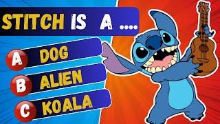  Lilo & Stitch Quiz!  Find the Odd One Out & Guess the Voice | Disney Trivia Fun 