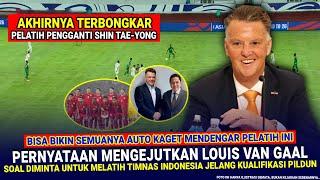  AKHIRNYA BUKA SUARA !! Tiba-tiba Louis Van Gaal Langsung NGOMONG GINI Usai Diminta Latih Indonesia