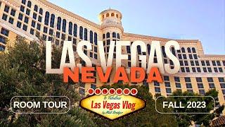 Bellagio Hotel & Casino Las Vegas (Remodeled Fountain View King 18018) Room Tour 10th October 2023