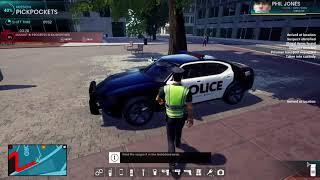 Police Simulator Patrol Duty - Shift 1: Suspect ID and Arrest, mugging, car chase
