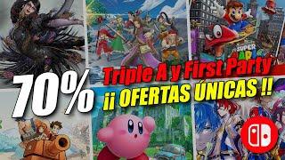  ¡¡30 JUEGAZOS FIRT PARTY Y TRIPLE A EN OFERTA!! REBAJAS Switch  Ofertas Nintendo Switch Eshop