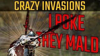 Vykes Spear Invasions full of MAD PLAYS (real) | Elden Ring PvP