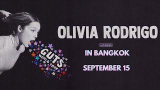 [FULL] Olivia Rodrigo: Guts World Tour live in Bangkok ( The first concert in Asia ) 15-09-2024