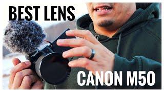 Best Lens Canon EOS M50 - Sigma 16mm F1.4 - Low light filming