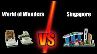 Lego Architecture World of Wonders VS Singapore