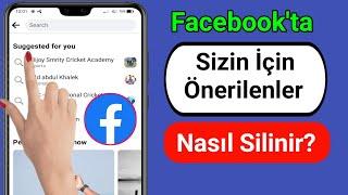 Facebook'ta Sizin İçin Önerilen Silme 2023 | Facebook'ta Sizin İçin Önerilenleri Kaldır