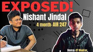 The reality of NISHANT JINDAL | @realnishantjindal | Devraj IIT Madras | #jee #iit