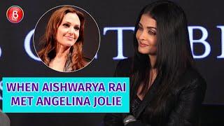 When Aishwarya Rai Met 'Maleficent' Star Angelina Jolie