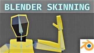 [#2] Skinning your character in Blender 2.9 with vertex groups