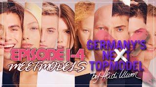 EPISODE 1-4: Meet Models | Germany's Next Top Model 20 Guys&Girls | 51 Contestants