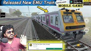 Released New Update Mumbai Local EMU Train Mobile Train Game | RG Train-Tech Demo Gameplay