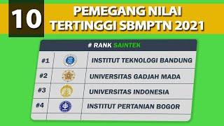 10 PEMEGANG NILAI TERTINGGI UTBK 2021 (SAINTEK/IPA)