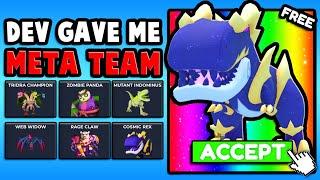 DEV Gave Me OP META TEAM In World Defenders TD...