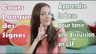 Cours Langue des Signes pour tenir une conversation en LSF