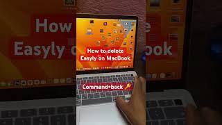 delete on mac keyboard shortcut | Delete magic option on #macbook