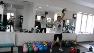 Kettlebell Snatch (Mykhailo Markanych) 24*60+60