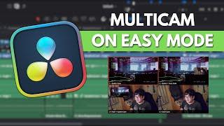 STOP wasting time on multicam setup in DaVinci Resolve (I fixed it!)