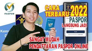 CARA DAFTAR PASPOR ONLINE LEWAT APLIKASI II M-PASPOR 2022#tutorialpasporonline#pasporindonesia