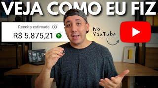  Como EU GANHEI MAIS DE 5 MIL REAIS com o YouTube!