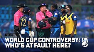 'There's culpability everywhere!' -  Mathews' timed out controversy shocks World Cup | Fox Cricket