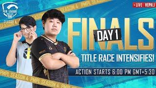 [NEPALI] 2021 PMPL South Asia Finals Day 1 | S4 | Title Race Intensifies!