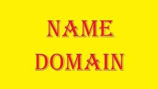 what is name domain