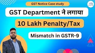 GST Department Imposes 10 Lakh Penalty/Tax and Issues GST Notice In Form Drc01 | Notice Case study