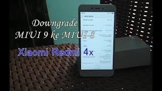 Tutorial Downgrade MIUI 9 ke MIUI 8 Xiaomi Redmi 4x Lewat Mi Flash Tool