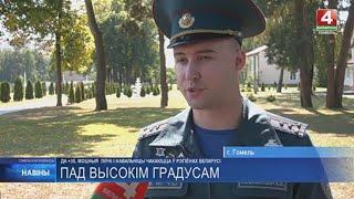 Правила безопасности от спасателей: Гомельская область снова страдает от жары. ТРК "Гомель" | 19.08