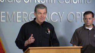 NC Governor Cooper says 175 soldiers, airmen are activated as Helene closes in