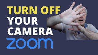 Zoom: Turn Off Camera (Guide for Beginners)