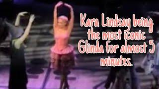 Kara Lindsay being THE MOST ICONIC Glinda for almost 5 minutes
