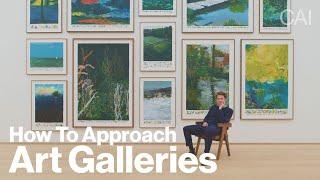 How To Approach Art Galleries (Networking Explained) — How To Get Your Art In A Gallery (4/4)