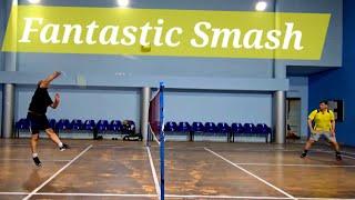 Fantastic Badminton Match | Unbelievable Smashes and Saves"