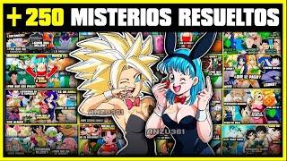 +250 MISTERIOS DE DRAGON BALL SUPER | Z | GT | RESUELTOS | TEMPORADA 1 MISTERIOS COMPLETA | ANZU361